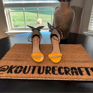 Brand New! Beautiful Butterfly Heels Rare!